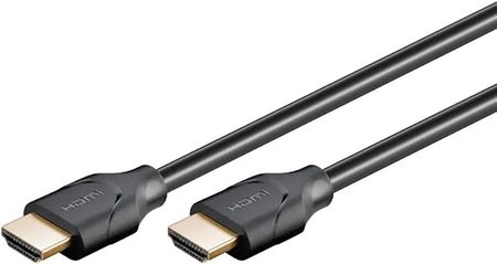 Kabel HDMI o bardzo dużej szybkości transmisji z Ethernetem, 1.5m, czarny, 61639 