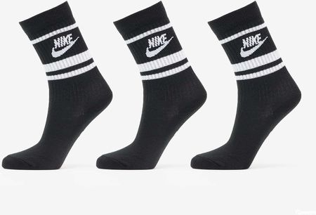 Nike NSW Everyday Essential Crew Socks 3-Pack Black/ White