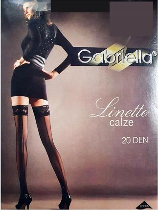 GABRIELLA Linette Pończochy sam. 20 DEN NERO / 3/4