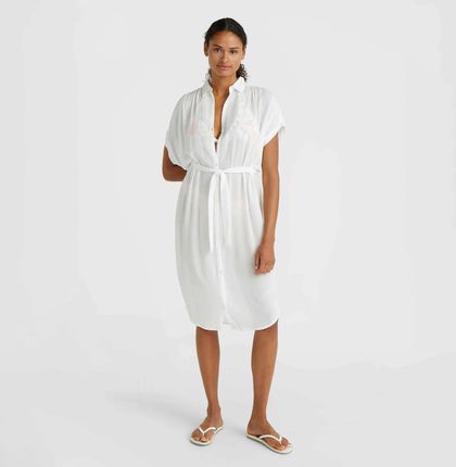 Damska Sukienka O'Neill Cali Beach Shirt Dress 1300101-11010 – Biały