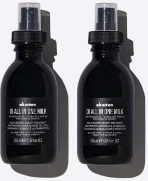 Davines OI ALL IN ONE MILK - mleczko zapewniające włosom absolutne piękno 2 x 135 ml