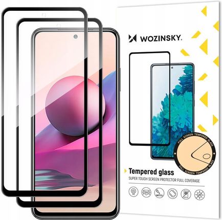 Wozinsky Zestaw 2X Szkło Full Glue Na Cały Ekran Do Xiaomi Redmi Note 10 10S