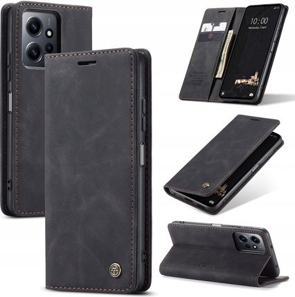 Caseme Etui Skórzane Portfel Soft Case Magnet Do Xiaomi Redmi Note 12 4G