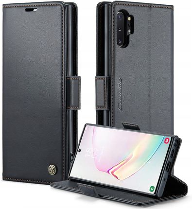 Caseme Etui Skórzane Portfel Na Magnes Premium Do Samsung Galaxy Note 10 Plus