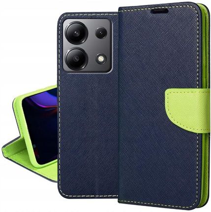 Case Etui Do Xiaomi Redmi Note 13 Pro 4G Portfel Z Zapinką Szkło Szybka