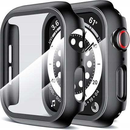Amazon 2X Etui Na Zegarek Apple Watch 4 5 6 Se 44 Mm Case Czarny Matowy