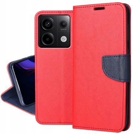 Case Etui Do Xiaomi Redmi Note 13 Pro 5G Portfel Z Zapinką Szkło Szybka