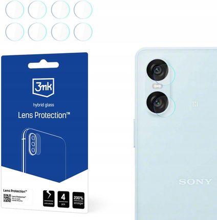 3Mk 4X Szkło Hybrydowe Na Obiektyw Aparat Lp Do Sony Xperia 10 Vi