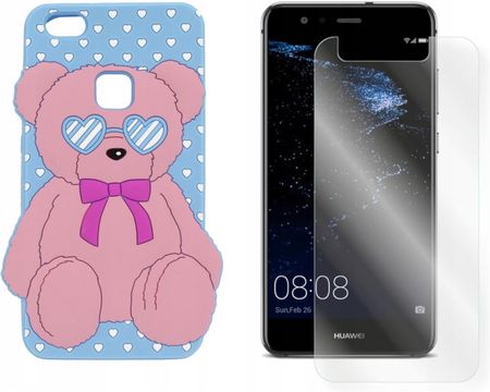 Pavel Lux Etui Nakładka 3D Do Huawei P10 Lite Was-Lx1 Love Bear Nieb Case I Szkło