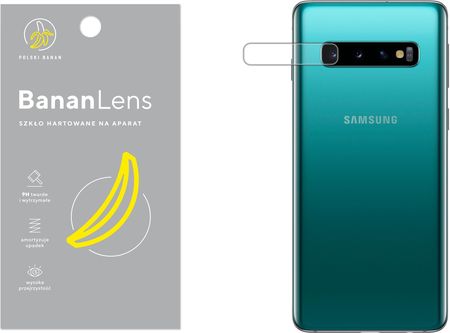 Polski Banan Szkło Hartowane 9H Bananlens Na Aparat Do Samsung Galaxy S10