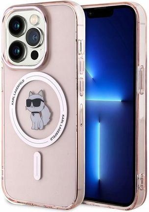 Karl Lagerfeld Klhmp14Xhfccnop Iphone 14 Pro Max 6.7" Różowy/Pink Hardcase