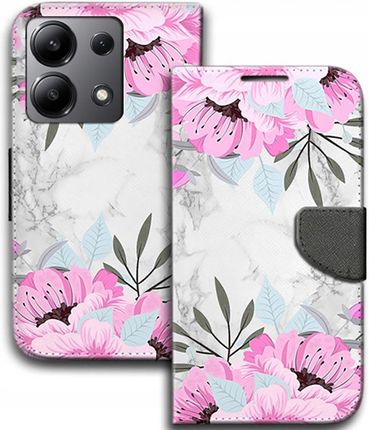 Case Etui Do Xiaomi Redmi Note 13 Pro 4G Portfel Szkło Szybka 9H