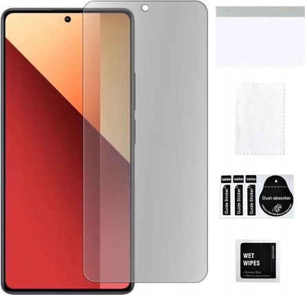 Martech Szkło Hybrydowe Matowe Do Xiaomi Redmi Note 13 Pro Ochrona Na Ekran 9H Matt