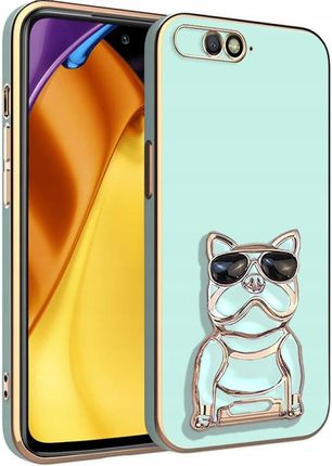 Itel Etui Do Huawei Y6 2018 Glamour Dog 6D Uchwyt Podstawka Ochrona Case Szkło