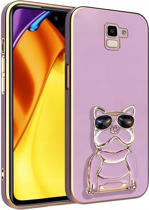 Itel Etui Do Samsung J6 2018 Glamour Dog Uchwyt Podstawka Ochrona Case Szkło