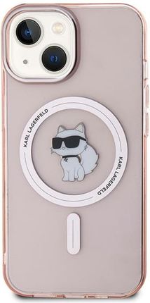 Karl Lagerfeld Klhmn61Hfccnop Iphone 11 Xr 6 1" Różowy Pink Hardcase Iml Choupette Magsafe