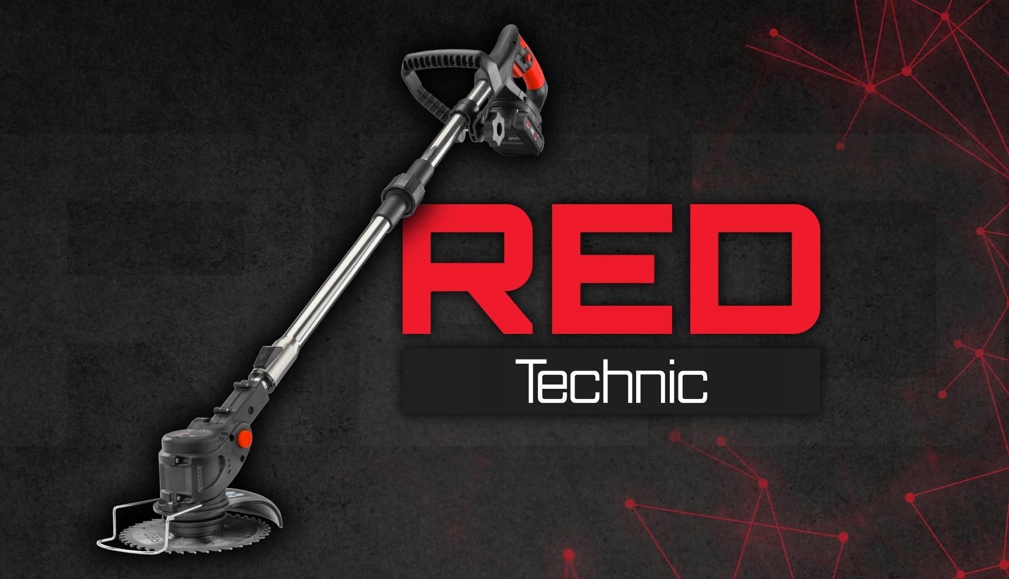 фото Триммер аккумуляторный Red Technic RTPKA0104