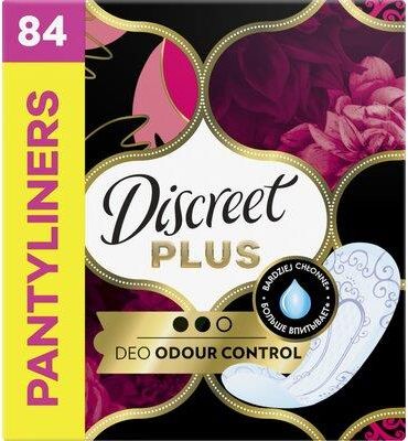 Discreet Wkładki Higieniczne Protective Odour Control Plus 84 szt.