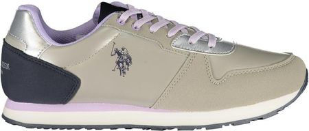 US POLO ASSN. SREBRNE BUTY SPORTOWE DAMSKIE