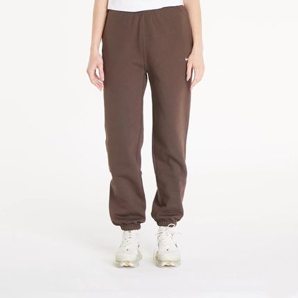 Nike Solo Swoosh Women's Fleece Pants Baroque Brown/ White