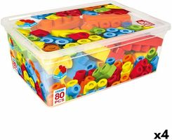 Color Block Zestaw Do Budowania Basic 80 Części 4szt.