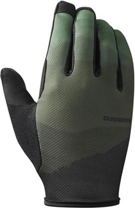 Rękawiczki Długie Shimano Trail Zielony