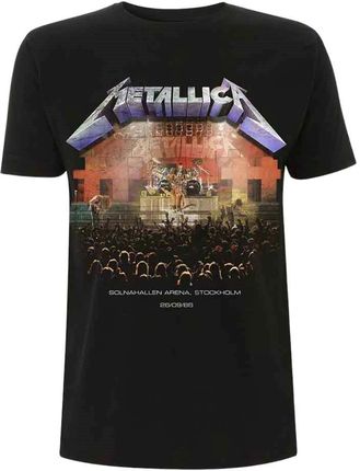 Metallica Koszulka Stockholm '86 Black L