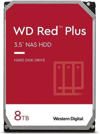 Dysk WD Red Plus WD80EFPX 8TB sATA III 256MB