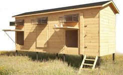 Zdjęcie GOŁĘBNIK WOLNOSTOJĄCY SOLIDNA KONSTRUKCJA WLOTY PRZEGRODY GONT 250x400 20mm - Boguchwała