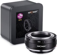 Zdjęcie Adapter K&F do Aparatu PANASONIC SIGMA LEICA L-mount na Obiektyw M-42 M42 / KF06.476 / M42-L - Sandomierz