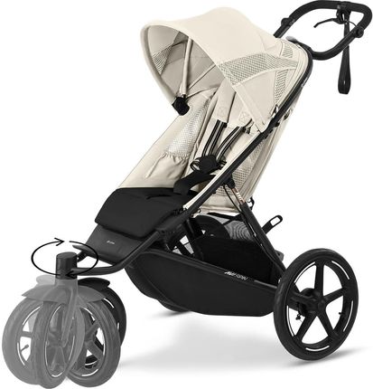 Cybex Avi Spin Blk Seashell Beige Spacerowy