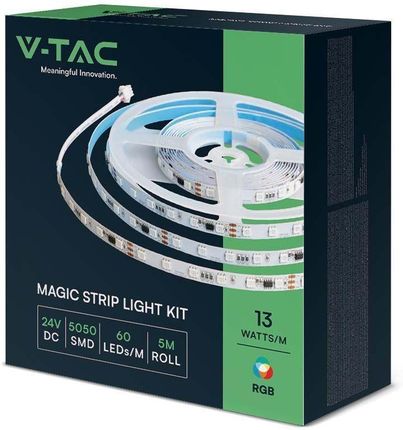 Taśma Led V-Tac Zestaw Smart Wifi Rgb 24V Ip65 Vt-5050 (Sku23146)