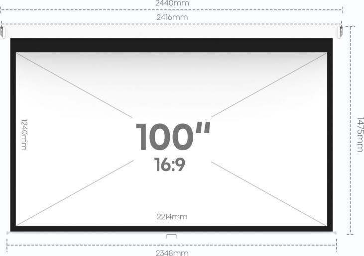 фото Проекционный экран Hisense PM100H