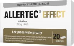 Allertec Effect 20mg 20 tabl.