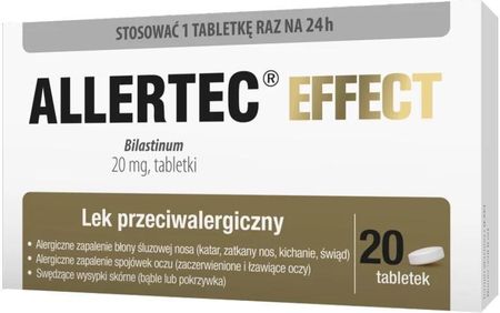 Allertec Effect 20Mg 20 Tabl.