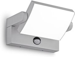 Ideal Lux Szary Kinkiet Lampa Zewnętrzna Regulowana Z Czujnikiem 326870 Swipe Ap Sensor Led 21W 3000K Ix3199