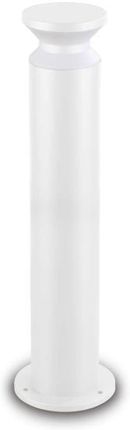 Ideal Lux Biała Zewnętrzna Lampa Stojąca Wysoki Słupek Ogrodowy 321875 Torre Pt1 H80 E27 Ix3298
