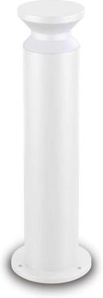 Ideal Lux Biała Zewnętrzna Lampa Stojąca Słupek Ogrodowy 318721 Torre Pt1 H60 E27 Ix3249