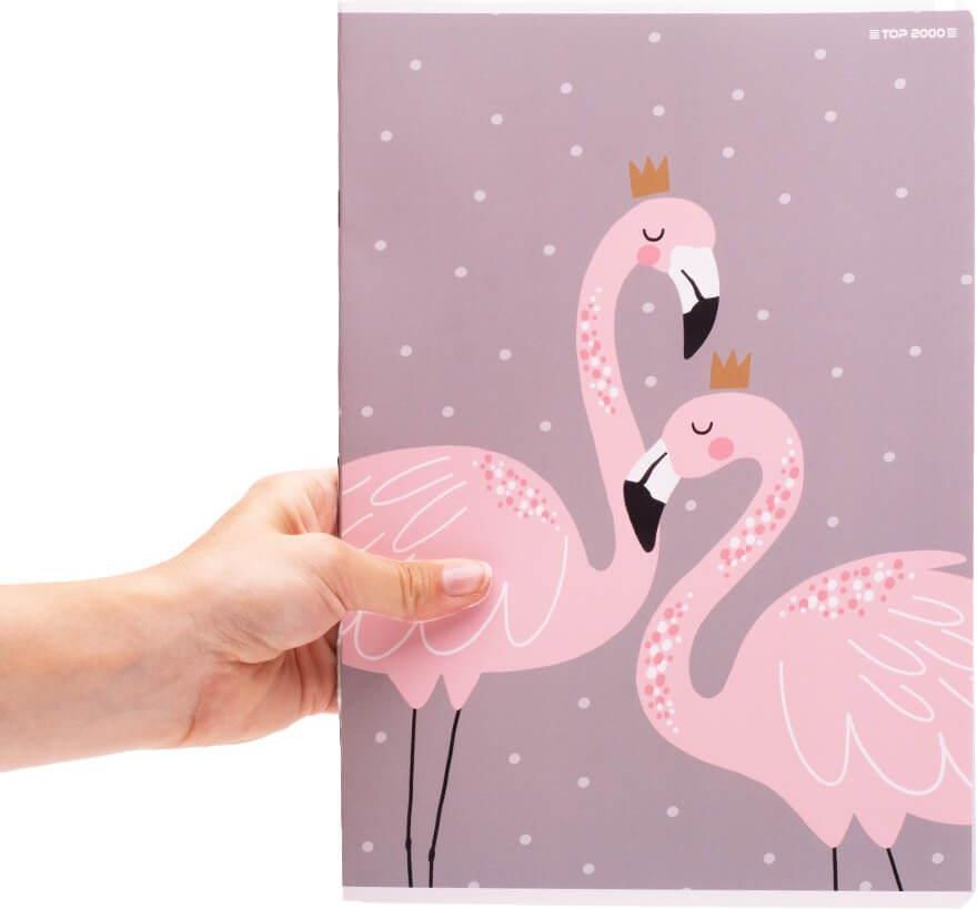 ポップページ Zeszyt Megamix A4 32K. 70G Podwójna Linia Kolor Top 2000