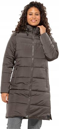 Damski płaszcz zimowy z kapturem Jack Wolfskin Eisbach Coat Xs