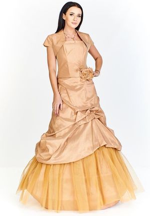 Sukienki Sukienka Suknie FSU038 CAPPUCCINO