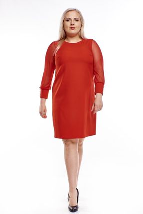 Sukienka FSU1029 CZERWONY