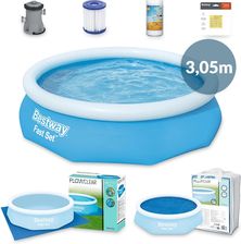 Zdjęcie Basen Zestaw Basenowy Splashfusion 7 Elementów 3.05Mx76cm - Bestway - Szamocin