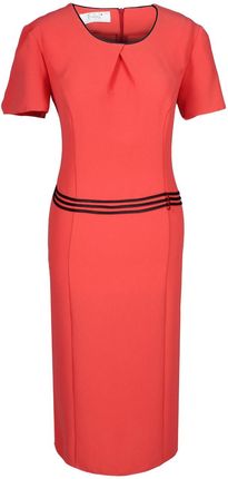 Sukienki Sukienka Suknie FSU254 POMARAŃCZOWY MOCNY