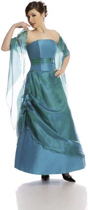 Sukienki Sukienka Suknie FSU034 ZIELONY MORSKI