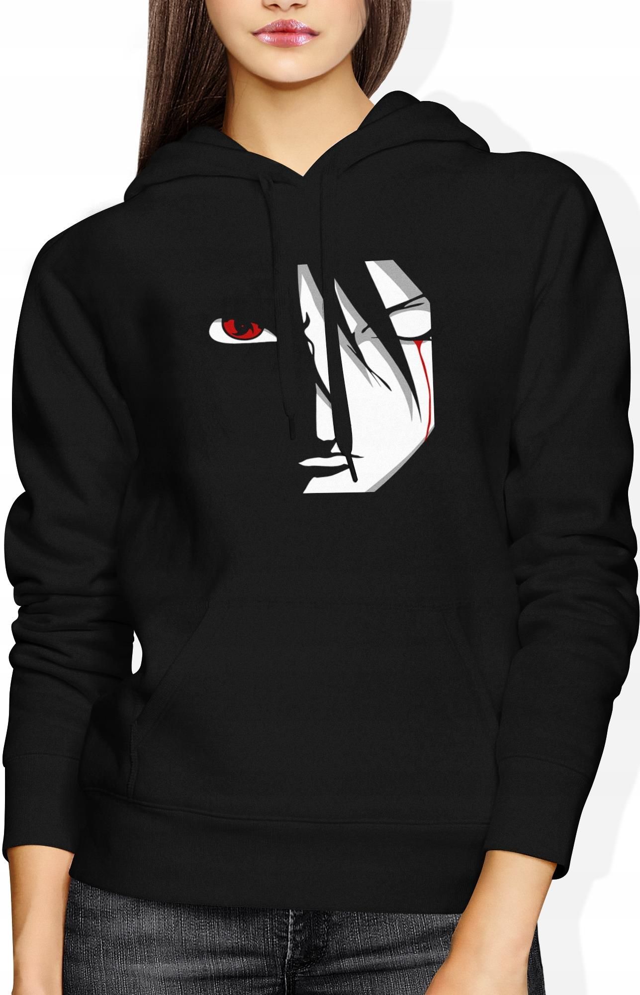 Damska Bluza Z Kapturem Naruto Anime Manga R. XXL Bluzka Dresowa Nadruk ...