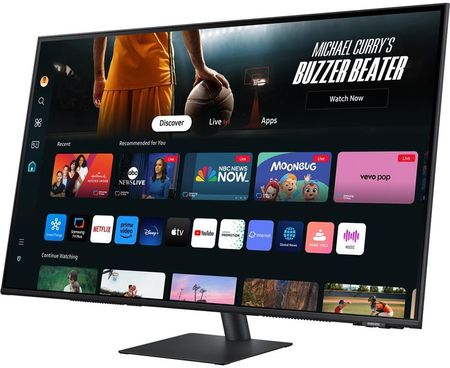 USB-C給電4K43インチS43AM70スタンドなしSamsung M7 Monitor Samsung 43 M7 Smart (LS43DM702UUXDU) - Opinie i ceny