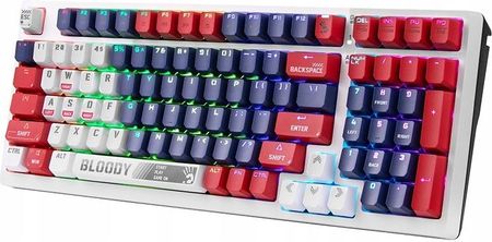 Klawiatura A4Tech Bloody S98 Usb Sports Navy (A4TKLA47390) - zdjęcie 6