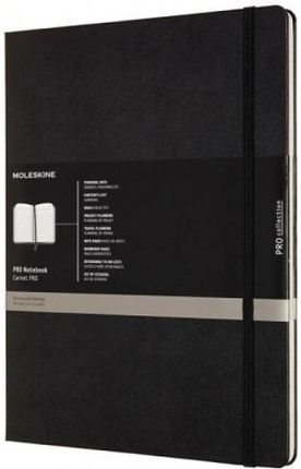 Notes Professional 21,6X27,9 Tw. Czarny Moleskine