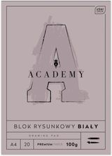 Zdjęcie Blok Rysunkowy Academy A4 /20 100G Biały 20K 5902277331700 - Skawina